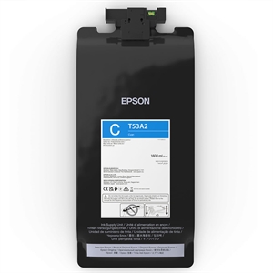 Epson torba z atramentem Cyan 1600 ml - T53A2